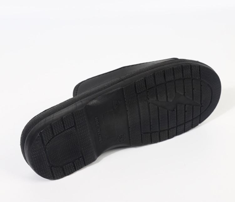 sole of esd pu leather slipper